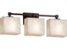 Clouds 3-Light Bronze Vanity Light