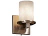 Clouds 1-Light Nickel Wall Sconce