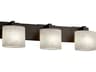 Clouds 3-Light Bronze Vanity Light