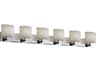 Clouds 6-Light Chrome Vanity Light