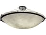 Clouds 8-Light Bronze Bowl Semi Flush Mount