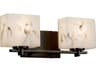 Lumenaria 2-Light Black Vanity Light