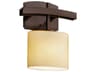 Fusion 1-Light Bronze Glass Wall Sconce