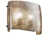 Fusion 2-Light Bronze Glass Wall Sconce