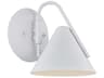 Zag White Wall Sconce