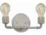2-Light Nickel Vanity Light
