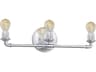 3-Light Chrome Vanity Light