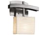 Porcelina 1-Light Nickel Wall Sconce