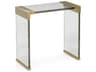 Marco Rectangular Acrylic Clear End Table