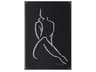 Melissa Abide Griffith's Ebony Contour-I Wall Art