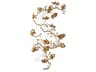 Katherine Cole's Brass Orchid Wall Sculpture-I