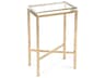 Rectangular Glass End Table