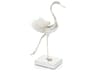 Quartz Egret Running Sculpture