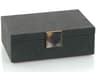 Charcoal Verdure Leather Box