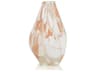 Blush Rock Glass Vase