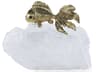 Fantail Goldfish on Selenite-III Sculpture