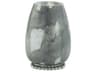 White Gray Stone Mist Vase