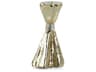 Taut Gold Metal Candleholder