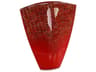Scarlet Scales Vase
