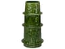 Saturn Green Vase