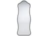 Aurora Satin Black Wall Mirror