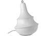 Lady D Floor Lamp in Matte White Fiberglass