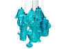 Ceraunavolta Multi-Light Pendant a whimsical glass cluster