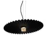 Gonzaga Suspension Light Modern Pleated Pendant