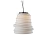 Bibendum 1-Light White Mini Pendant