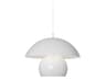 Triluna 7-Light Matte White Dome Geometric Pendant