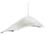 Moby Dick Pendant Light Large Sculptural Fiberglass
