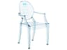 Lou Lou Ghost Blue Transparent Prince Print Child's Chair