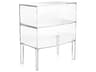 Ghost Buster Commode Modern Transparent Console Table
