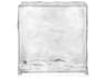 Optic Crystal Transparent Container Cube with Door