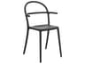 Generic Black Resin Dining Chair  (Sold in 2)