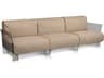 Pop Transparent / Ikon Dove Gray Sofa