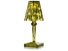 K Battery Transparent Green Table Lamp