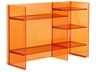 Sound Transparent Tangerine Storage Rack