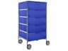 Mobil Blue File Cabinet