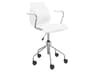 Maui Silver Adjustable Computer Office Chair