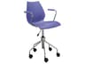 Maui Silver Adjustable Computer Office Chair