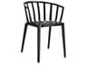 Venice Black Arm Dining Chair  (Sold in 2)