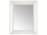 Francois Ghost White Rectangular Wall Mirror