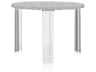 T-table Round Plastic Crystal End Table