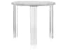 T-table Round Plastic Crystal End Table