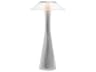 Space Chrome Silver LED Table Lamp