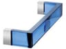 Rail 17.75" Medium Towel Rack in SunSold Blue