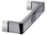 Rail 25.63" Large Towel Rack in Smoke