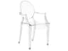 Louis Ghost Stackable Armchair in Crystal  (Sold in 4)