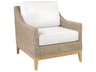 Frances Lounge Chair All-Weather Wicker Teak
